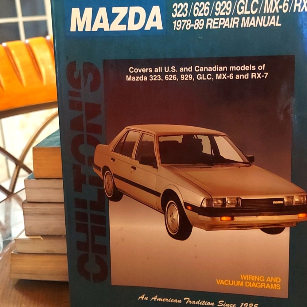 Mazda repair manual.